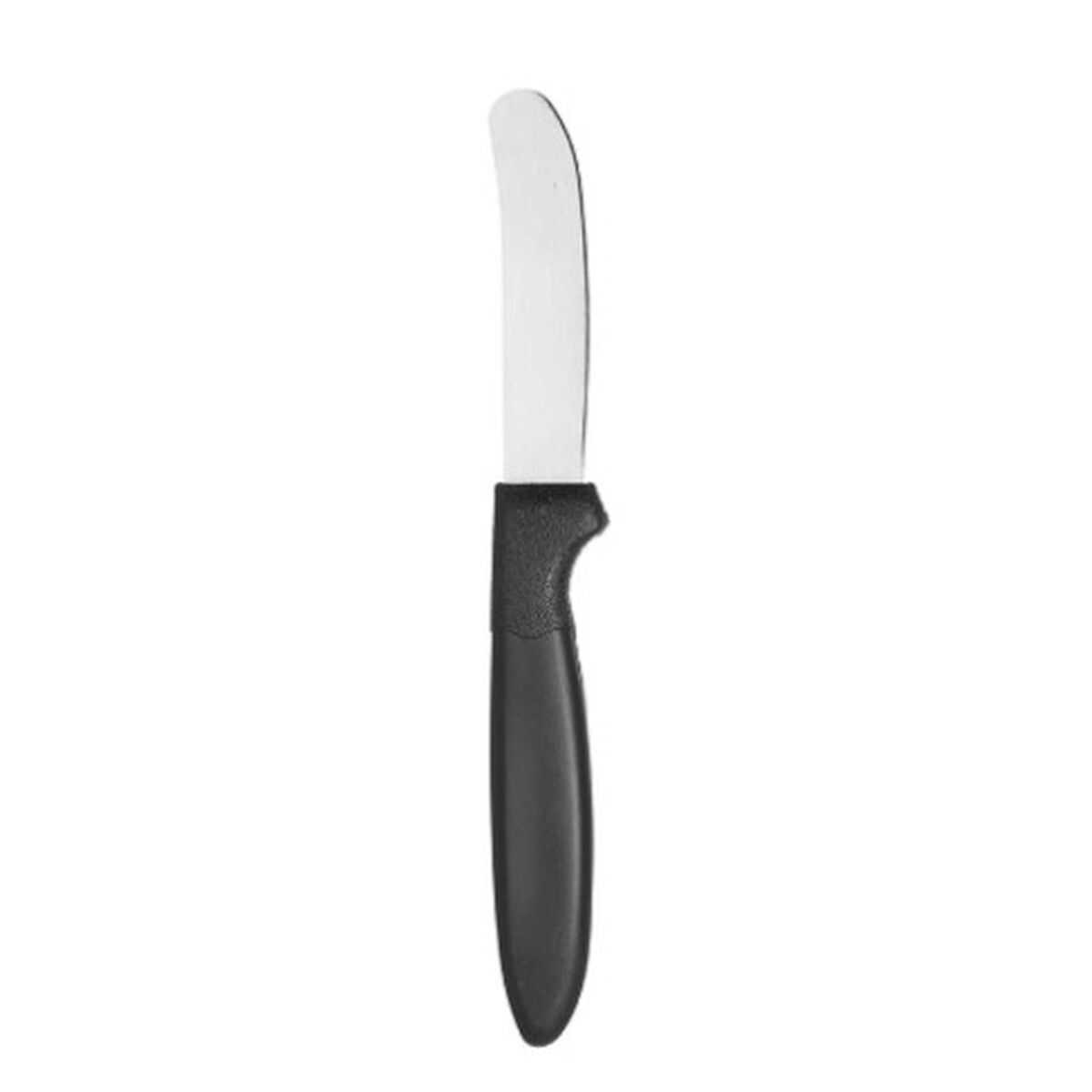 Knivset Svart Silvrig Rostfritt stål Plast 17 cm (12 antal) - 2