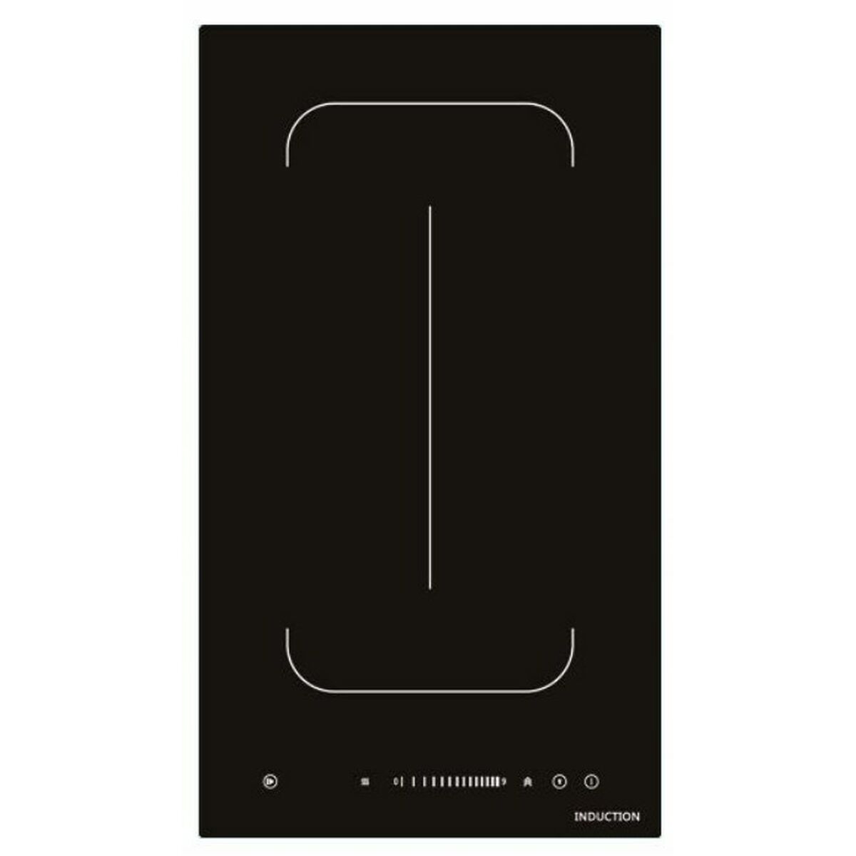 Induktionshäll Mpm 30-IM-09 29 cm 60 mm 3500 W