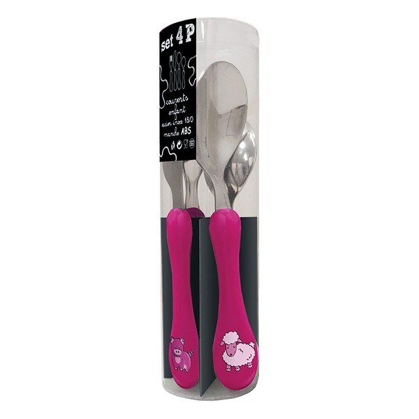 Bestick-set Amefa Enfant Metall Dvobarvna, Färg: Grön - 2