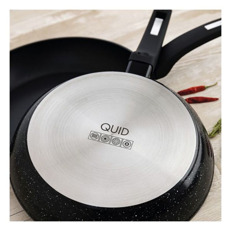 Non-stick-panna Quid Estelar Svart Metall, Mått: 20 cm - 6