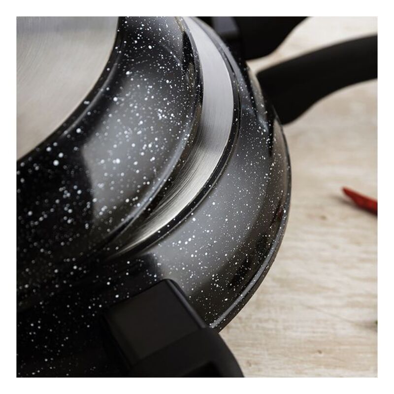 Non-stick-panna Quid Estelar Svart Metall, Mått: 20 cm - 7