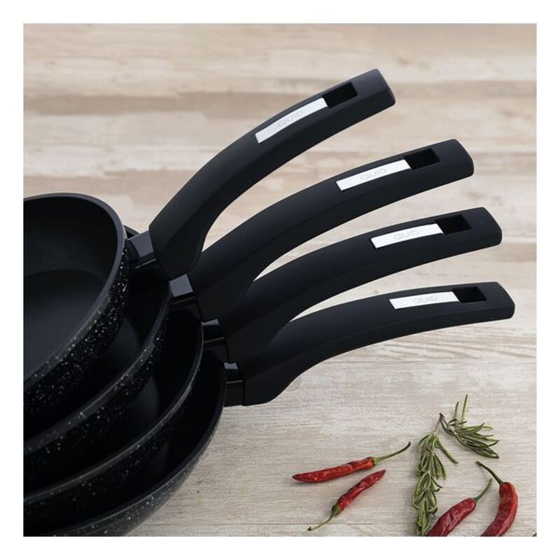 Non-stick-panna Quid Estelar Svart Metall, Mått: 22 cm - 5