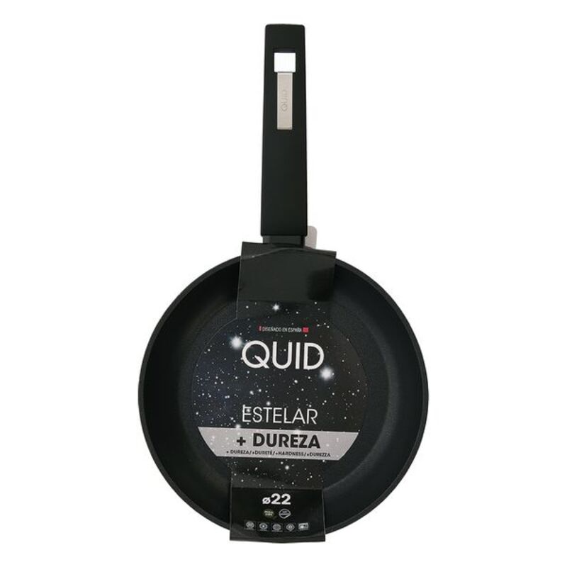 Non-stick-panna Quid Estelar Svart Metall, Mått: 24 cm - 3