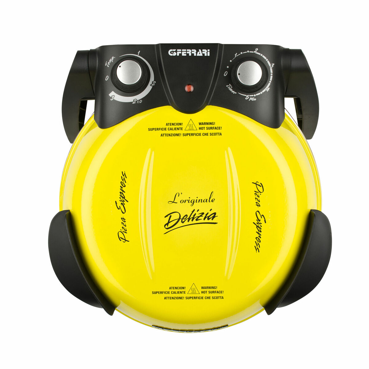 Elektrisk Mini-ugn G3Ferrari G10006 Gul 1200 W