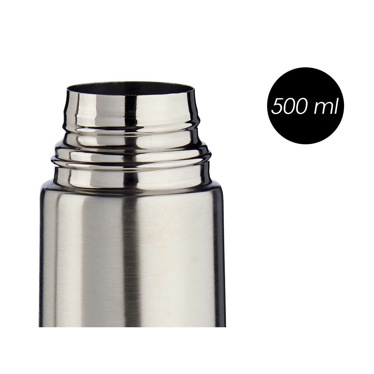 Termos Silvrig Rostfritt stål 500 ml (6 antal) - 2
