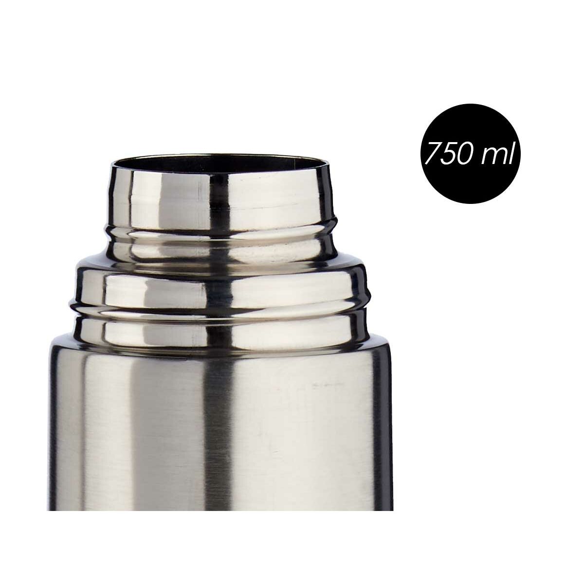 Termos Silvrig Rostfritt stål 750 ml (6 antal) - 2