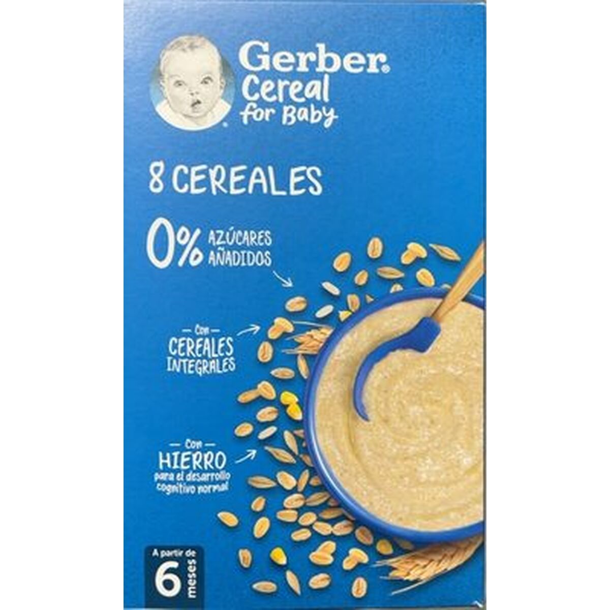 Puré för barn Nestlé Gerber   Flingor 500 g