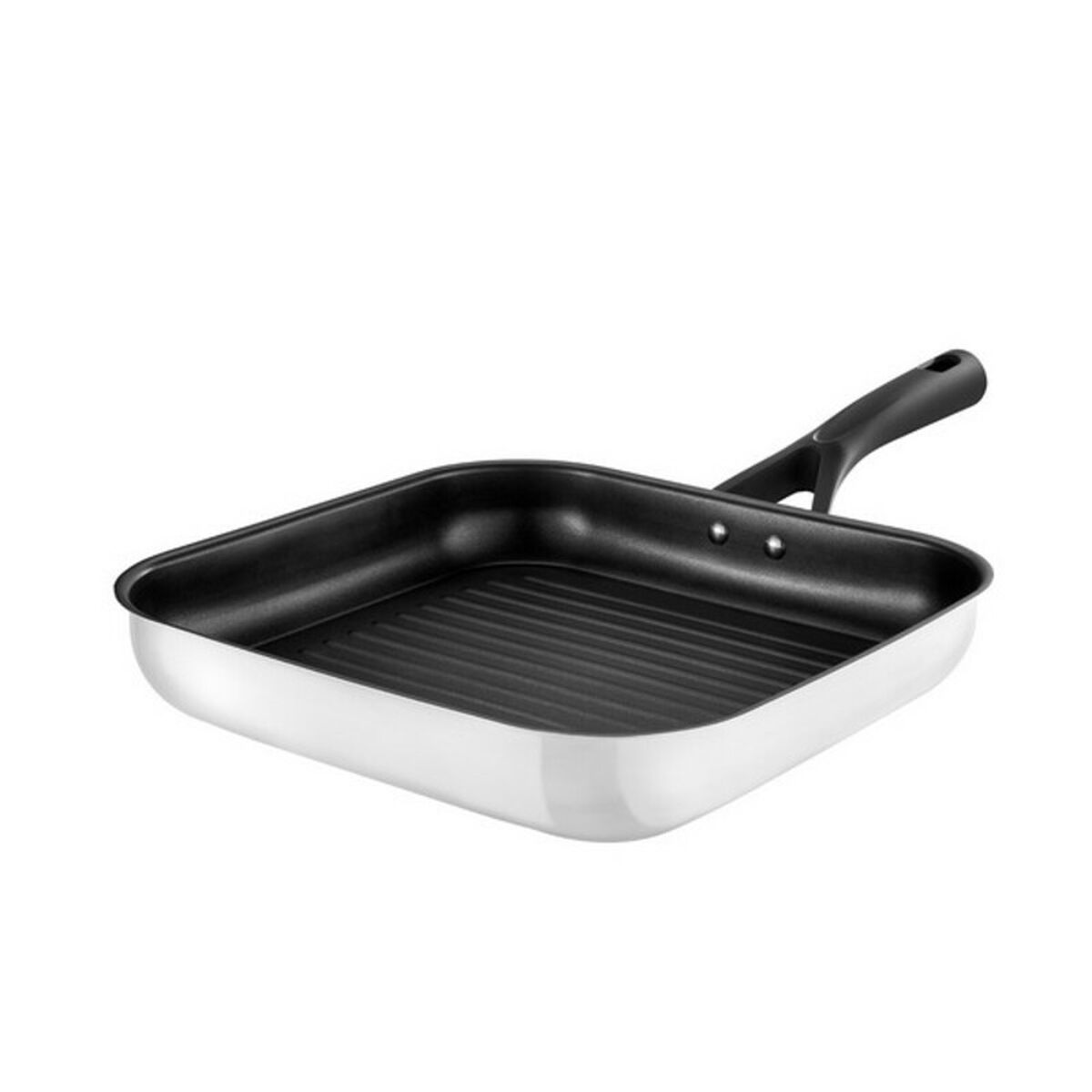 Räfflad stekpanna Pyrex Expert Metall Bakelit 49 x 30 x 10 cm - 4