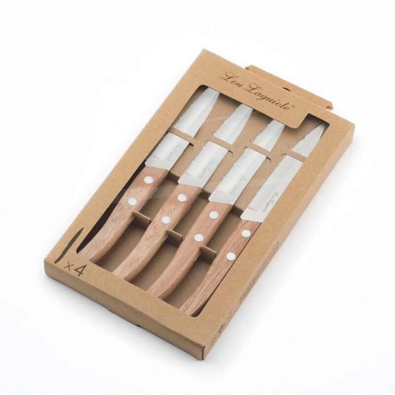 Knivset Amefa 497511NT01PK4 Brun Metall 4 Delar 21,5 cm (4 antal) - 2