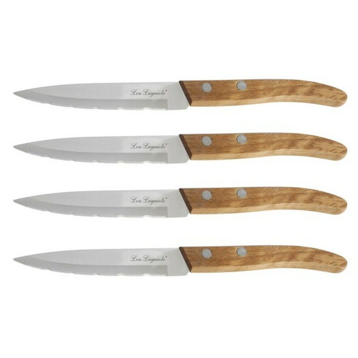 Knivset Amefa 497511NT01PK4 Brun Metall 4 Delar 21,5 cm (4 antal) - 3