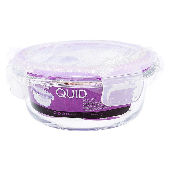 Lunchlåda Quid Frost Transparent Glas, Kapacitet: 0,4 l - 6