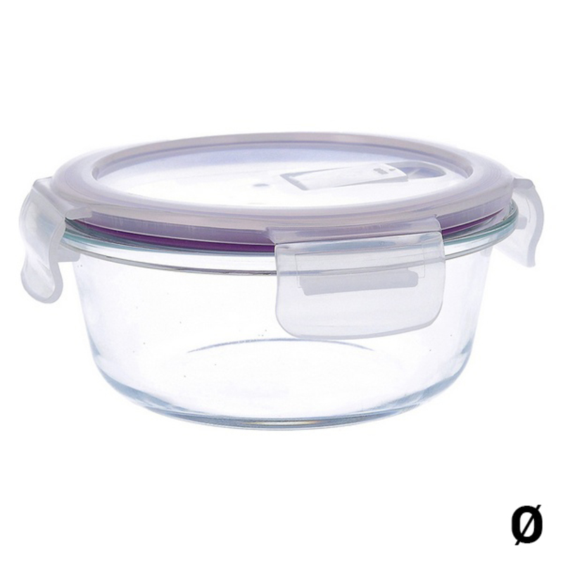Lunchlåda Quid Frost Transparent Glas, Kapacitet: 0,62 l - 9