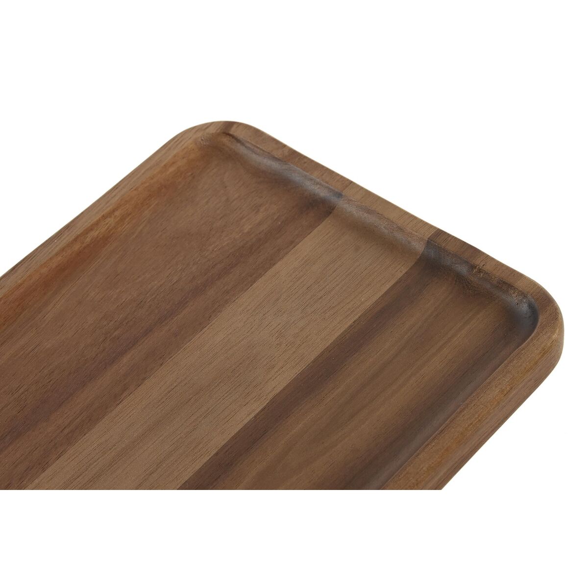 Skärbräda DKD Home Decor Brun 40 x 20 x 2 cm Akaciaträ - 3