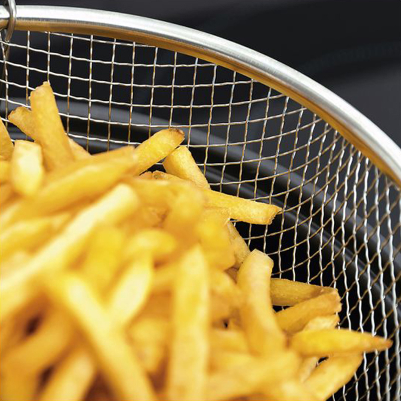 Fritös Quid Gante Med lock 320 ml Korg (26 cm) - 5
