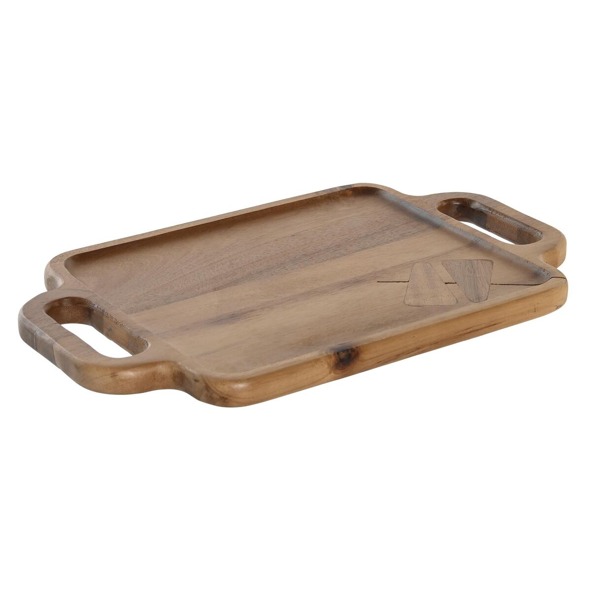 Skärbräda DKD Home Decor 40 x 25 x 2 cm Brun Akaciaträ