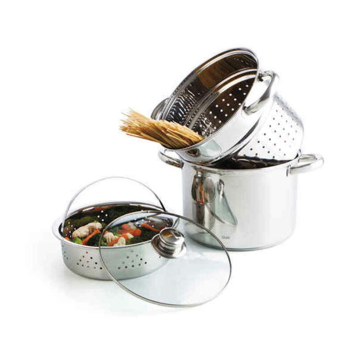Kastrullset Quid (3 pcs) Rostfritt stål - 3