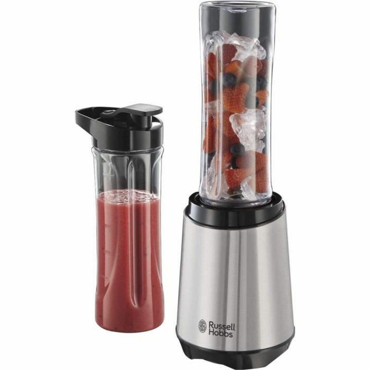 Glasmixer Russell Hobbs 23470-56 Svart Silvrig 300 W 1 L 0,6 L