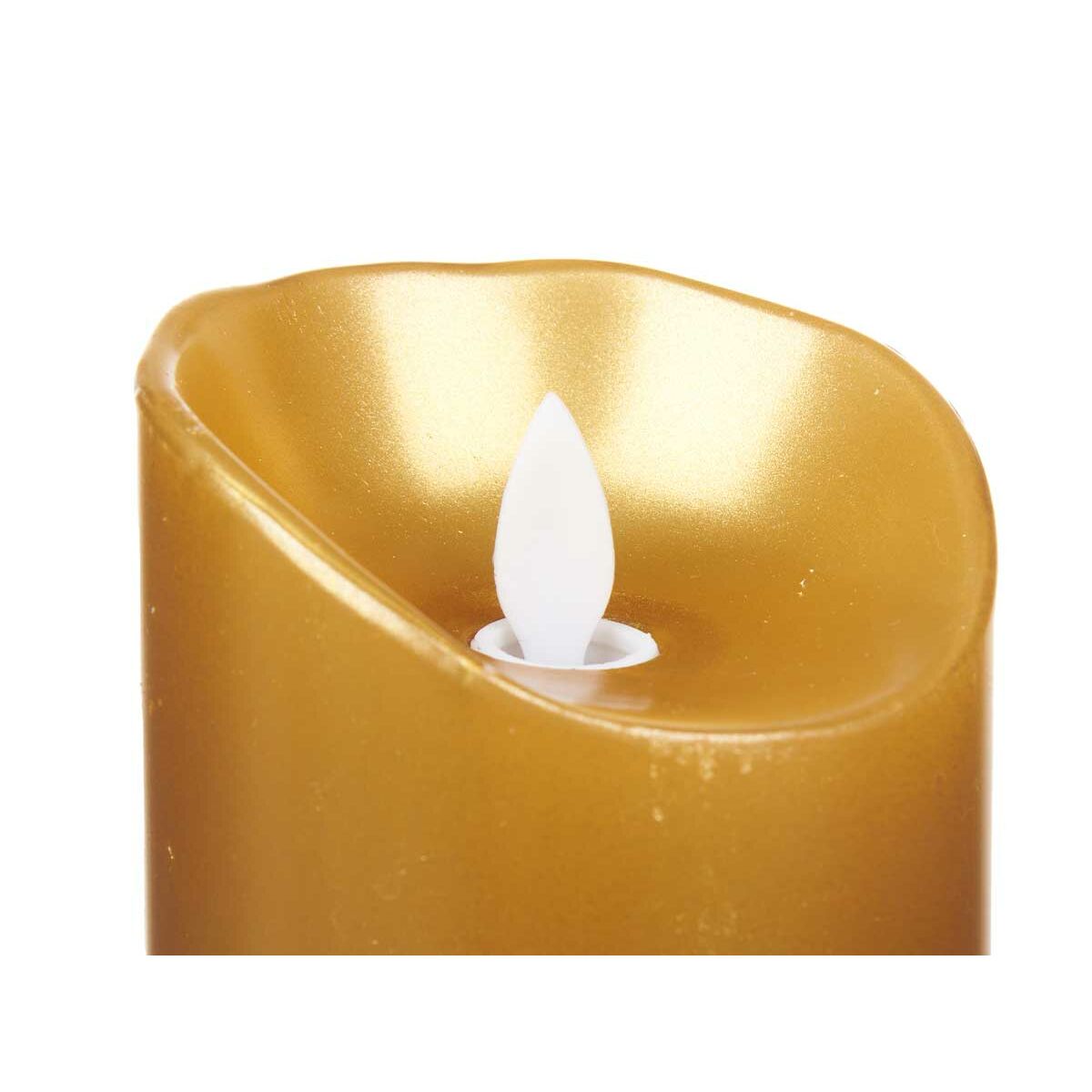LED Ljus Gyllene 8 x 8 x 10 cm (12 antal) - 2