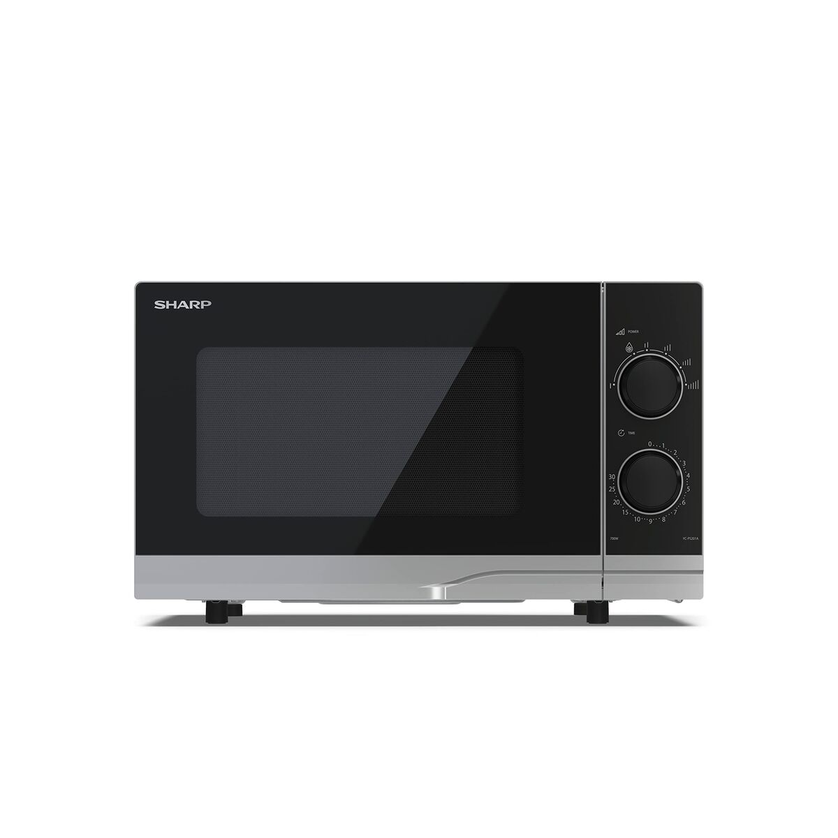 Mikrovågsugnen Sharp YC-PS201AE-S 700 W 20 L