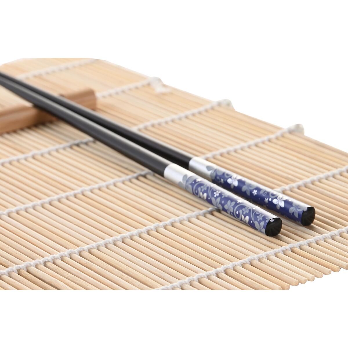 Sushiset DKD Home Decor 14,5 x 14,5 x 31 cm Svart Blå Stengods Orientalisk (16 Delar) - 7