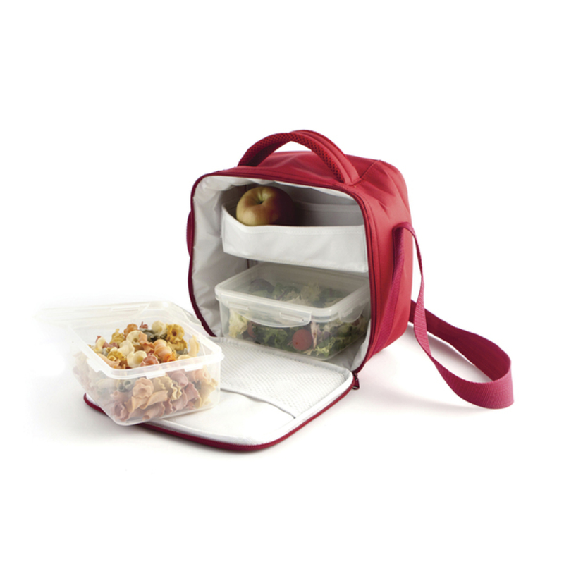 Lunchlåda Quid Go! Polyester (22 x 13 x 22 cm), Färg: Svart - 6