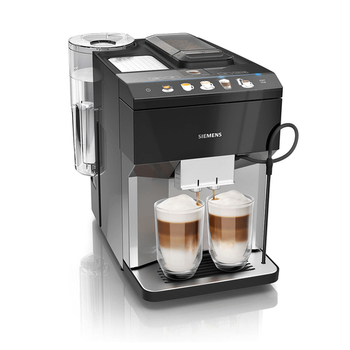 Superautomatisk kaffebryggare Siemens AG TP507R04 Grafit 1500 W 15 bar 2 Csészék 1,7 L