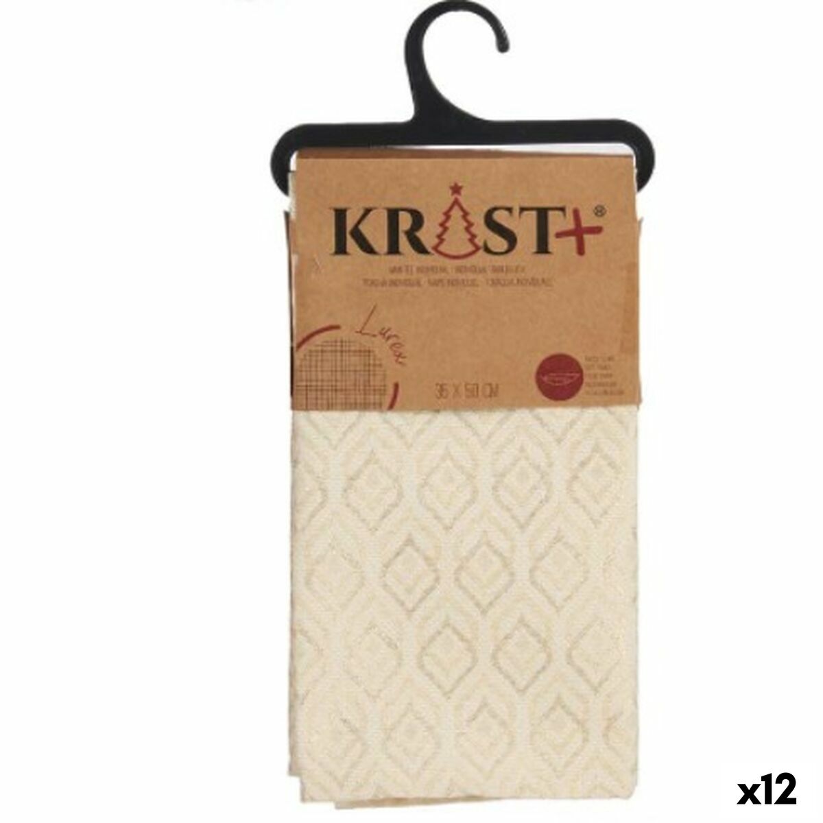 Bordsunderlägg Gyllene 50 x 35 cm (12 antal)