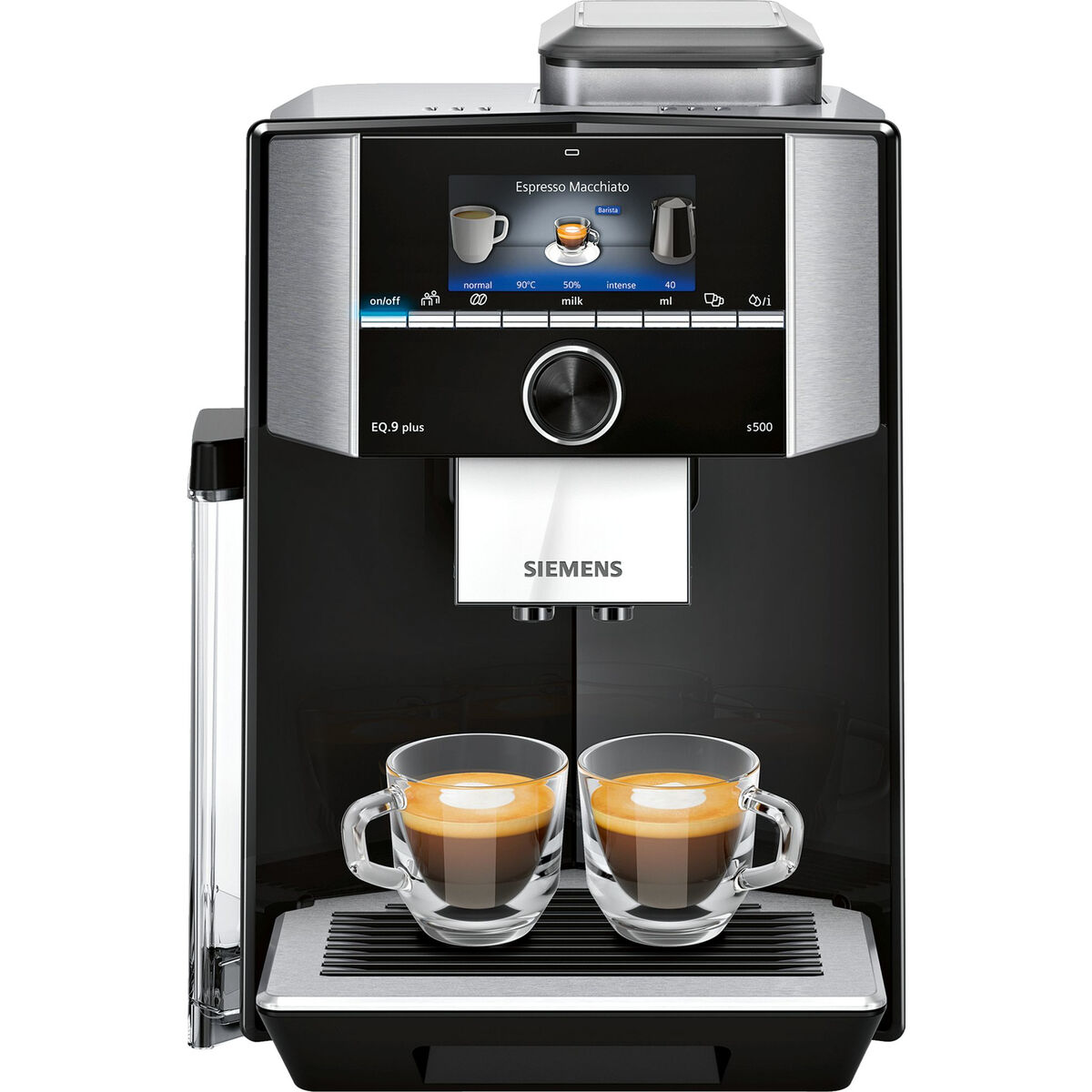 Superautomatisk kaffebryggare Siemens AG plus s500 Svart Ja 1500 W 19 bar 2,3 L 2 Csészék