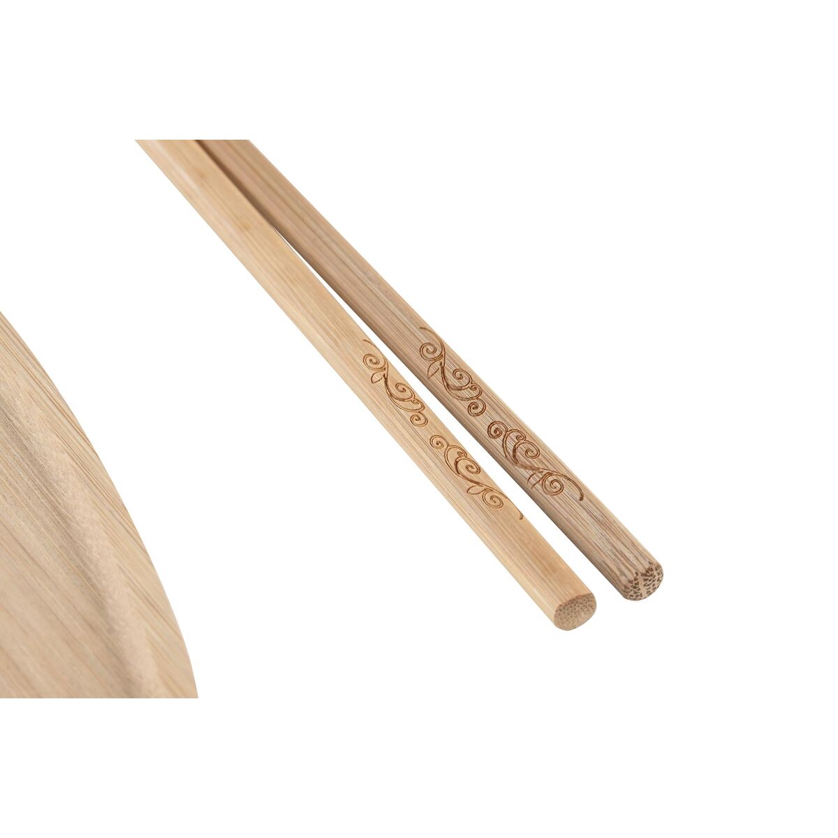 Sushiset DKD Home Decor 8 x 5 x 2 cm Keramik Naturell Vit Orientalisk - 2