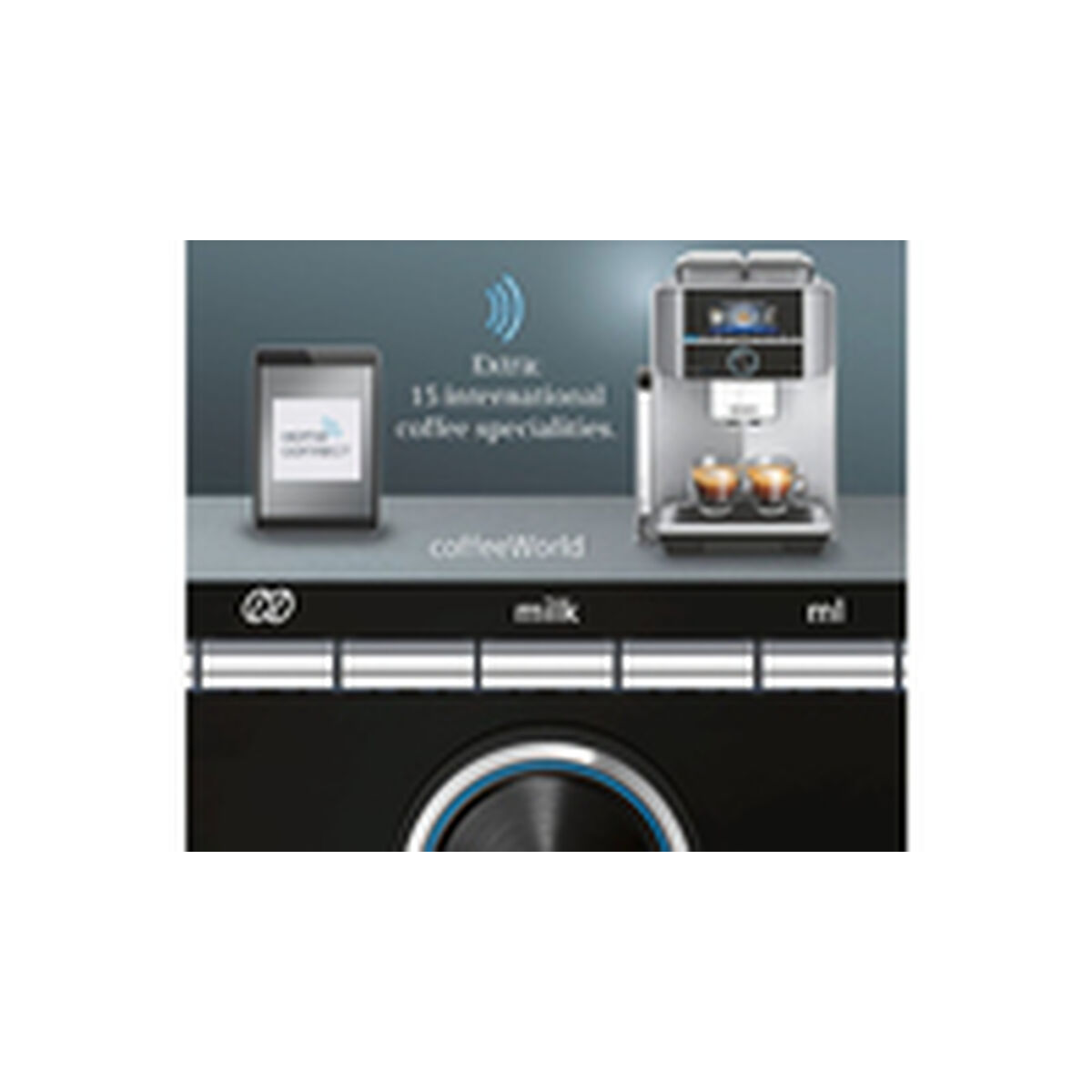 Superautomatisk kaffebryggare Siemens AG plus s500 Svart Ja 1500 W 19 bar 2,3 L 2 Csészék - 2