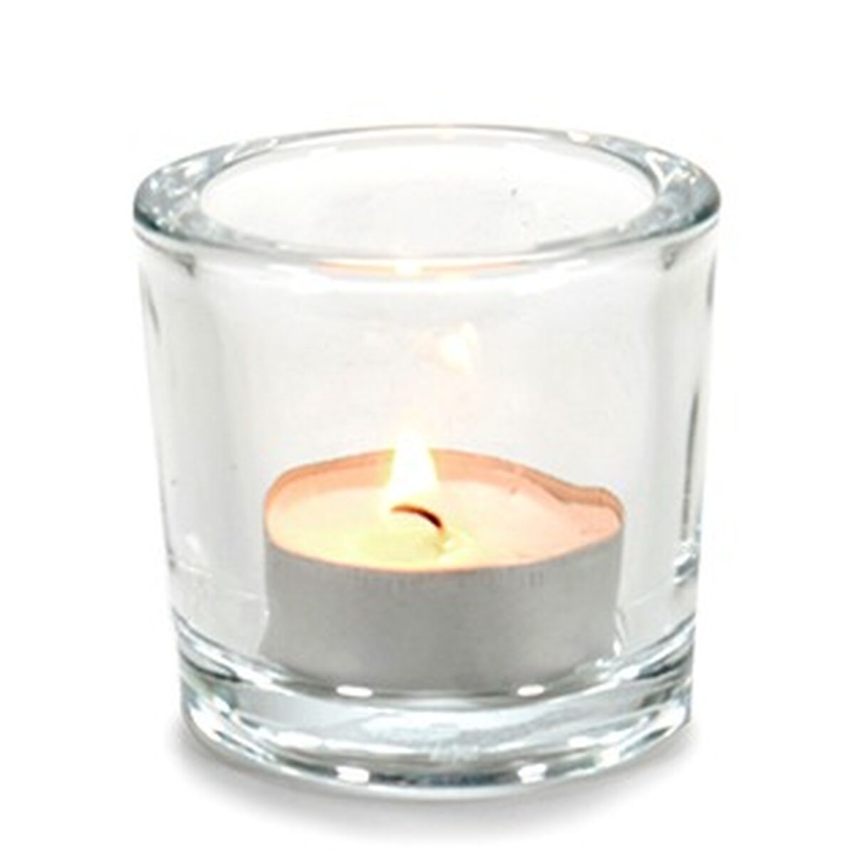 Ljusstakar Transparent Glas 6,5 x 6 x 6,5 cm (12 antal) - 2