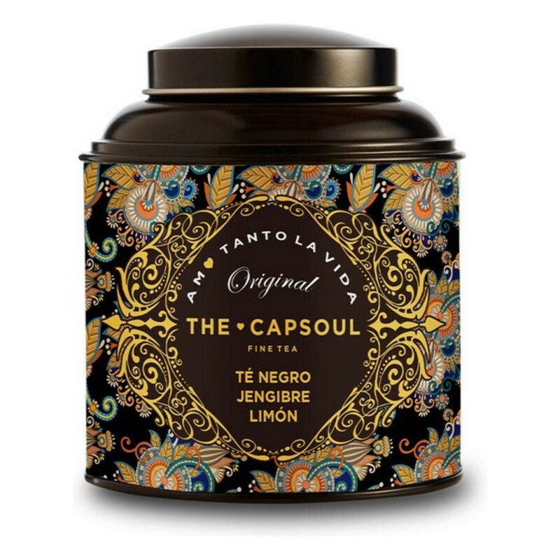 Svart Te The Capsoul Té Granel Citron Ingefära 100 g