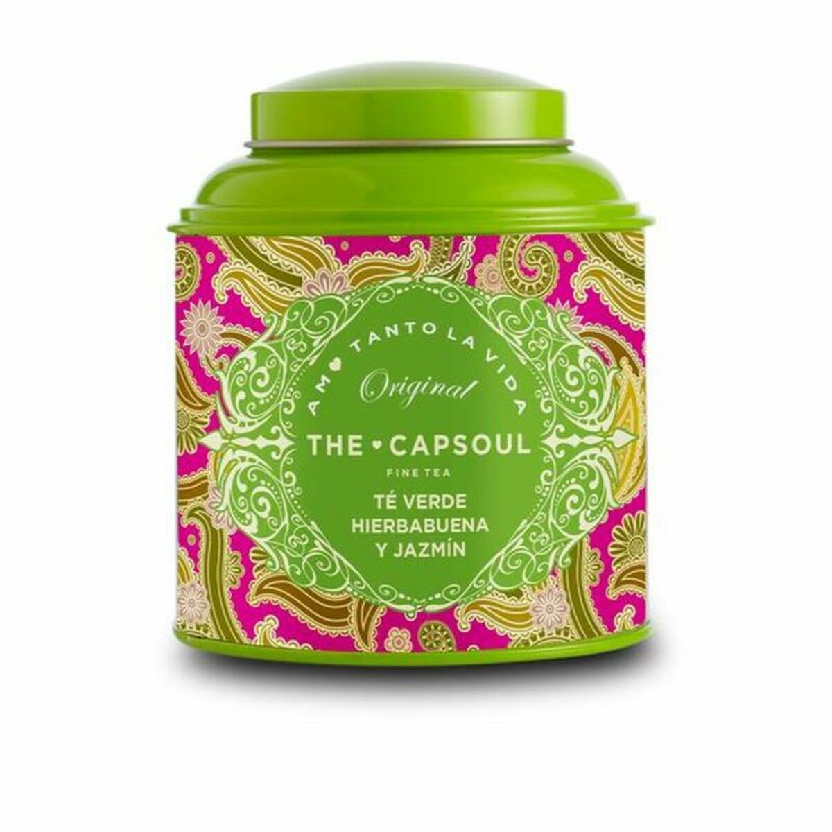 Grönt te The Capsoul Té Granel Jasmin Pepparmynta 100 g