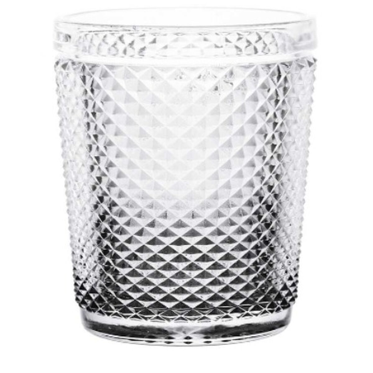 Glas Diamant Transparent Antracitgrå Glas 300 ml (6 antal) - 2