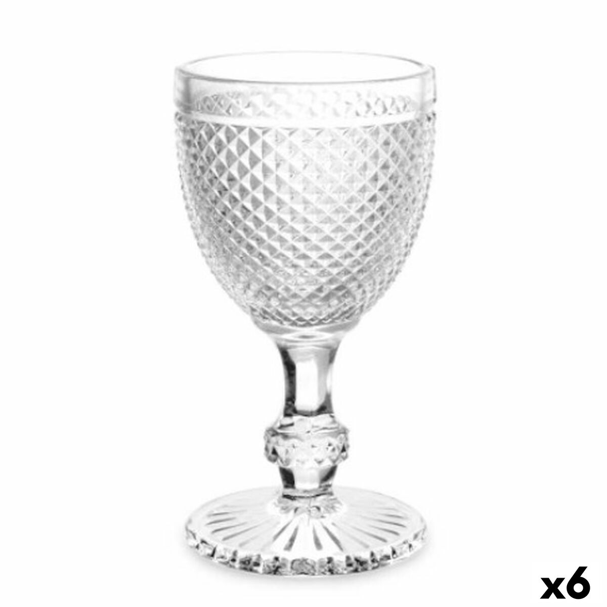 Vinglas Diamant Transparent Glas 330 ml (6 antal)