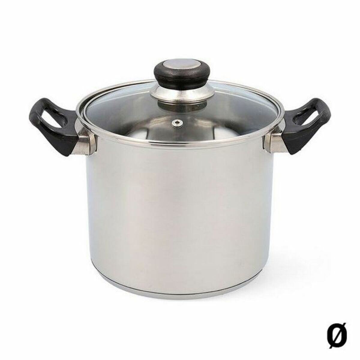 Kastrull med glaslock Quid Habitat Rostfritt stål, Mått: 28 cm - 4