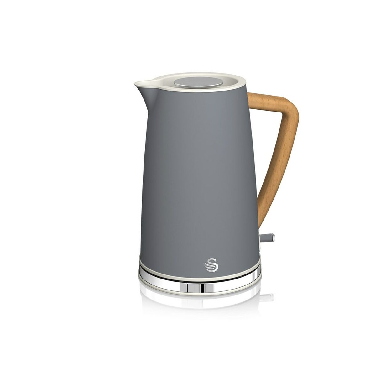 Vattenkokare Swan SK14610GRYN  Grå Rostfritt stål 3000 W 1,7 L - 2