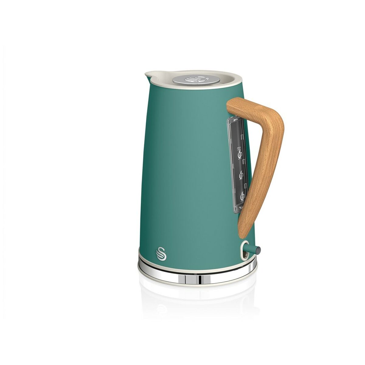 Tekanna Swan SK14610GREN  Grön Rostfritt stål 1,7 L 16 x 25,5 x 22 cm - 2