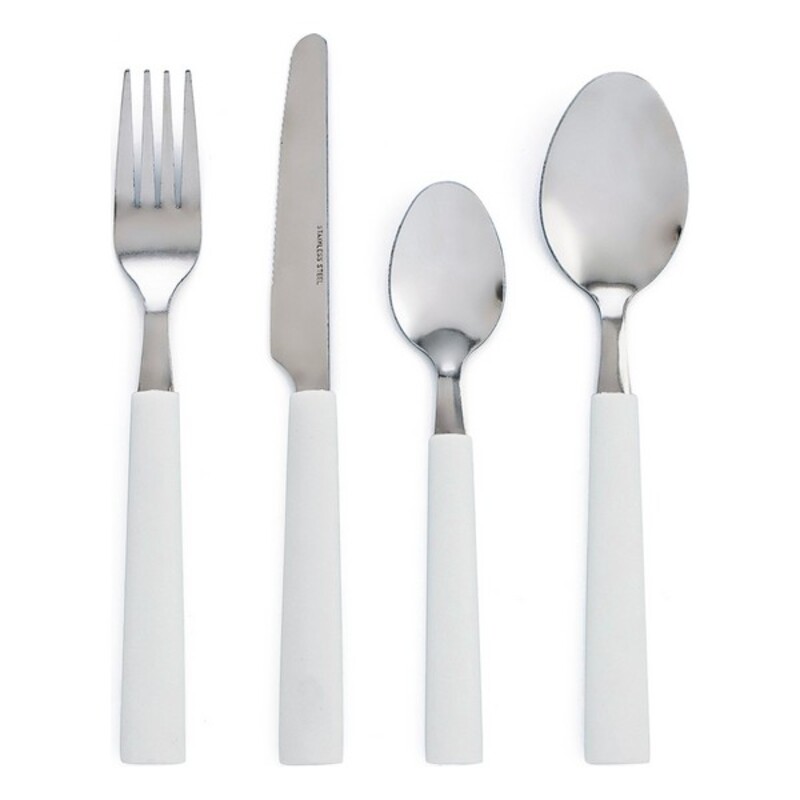 Bestick-set Quid Habitat Metall 24 Delar, Färg: Blå - 2