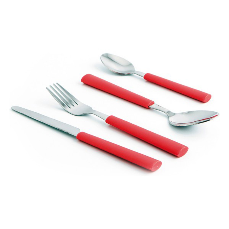 Bestick-set Quid Habitat Metall 24 Delar, Färg: Vit - 8
