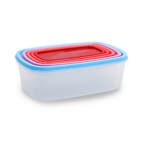 Lunchlådor, set 5 Quid Habitat Plast - 3
