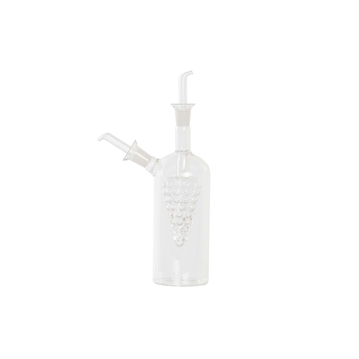 Set med olja och vinäger DKD Home Decor 13 x 6,5 x 25 cm Transparent 500 ml Borosilikatglas