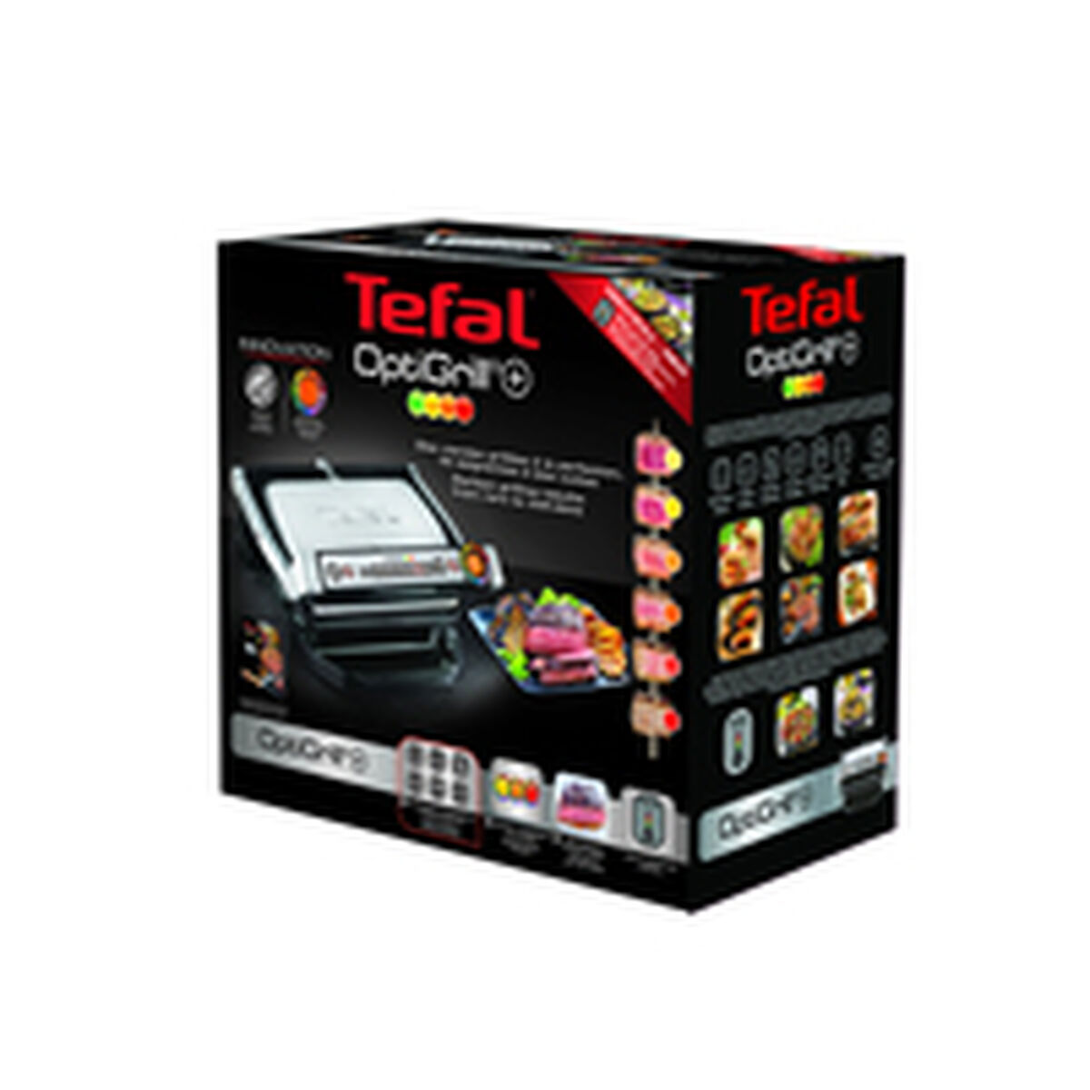 Elektriska Grillen Tefal OptiGrill + GC712D 2000 W - 2