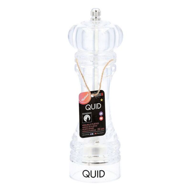 Kryddkvarn Quid Hábitat Transparent, Mått: 18 cm - 7
