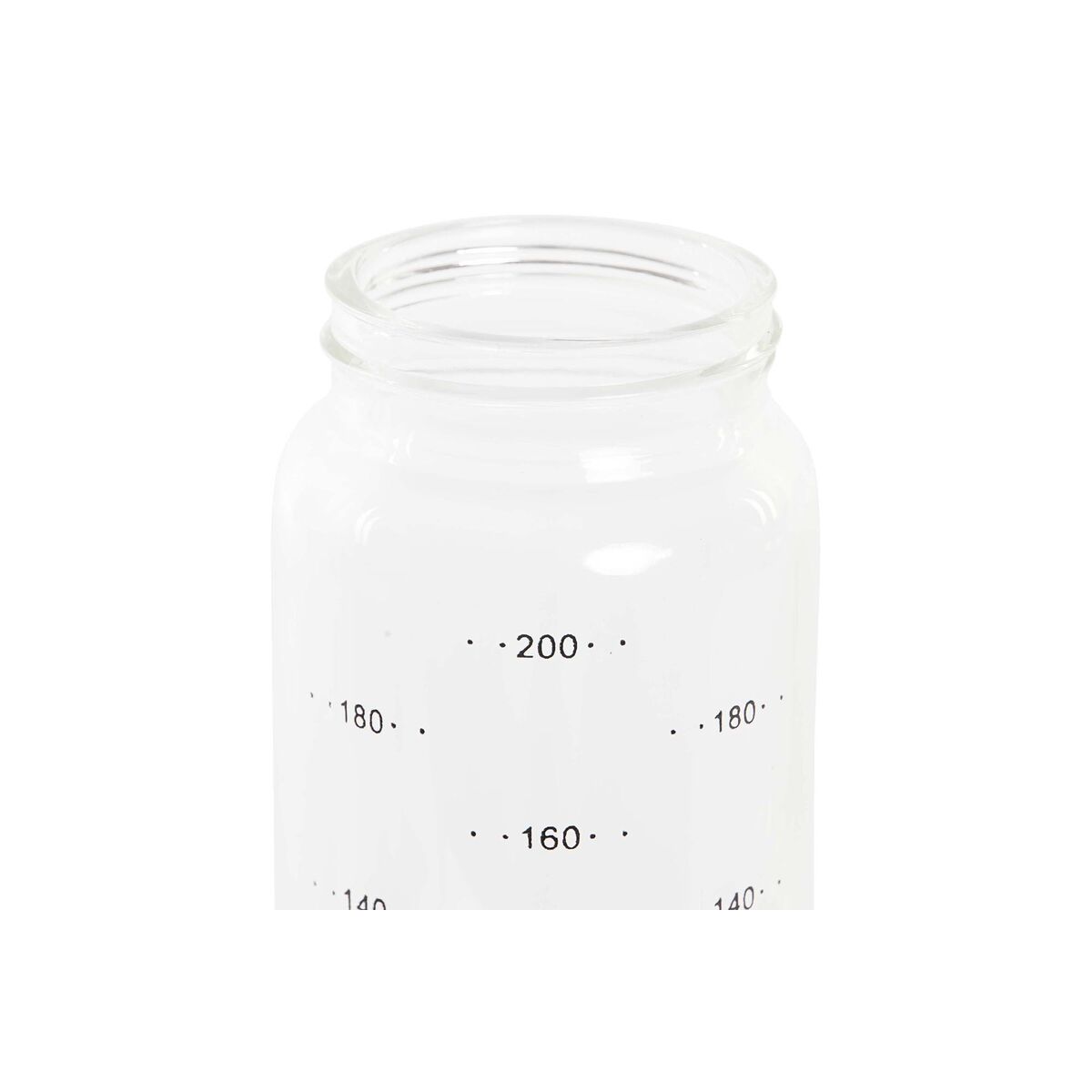 Oljeflaska DKD Home Decor 200 ml 6 x 6 x 16,5 cm Transparent Rostfritt stål Borosilikatglas - 3
