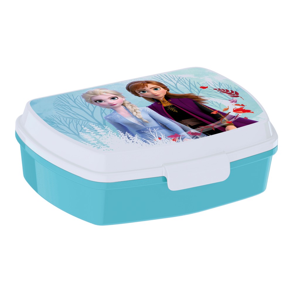 Smörgåslåda Frozen One heart Plast Turkosgrön (17 x 5.6 x 13.3 cm) - 2