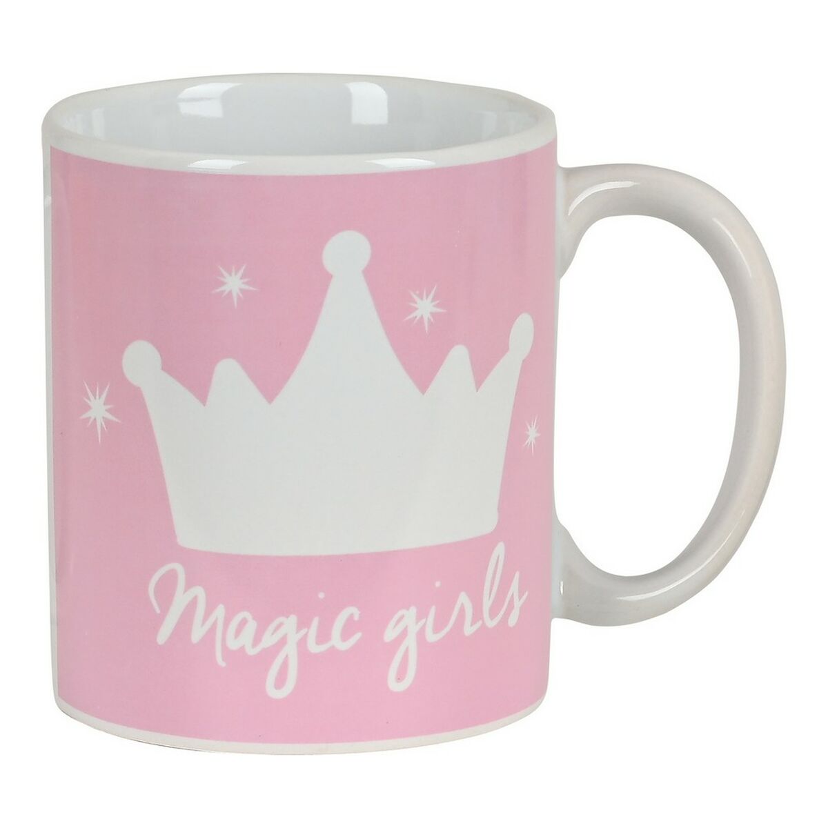 Mugg Moos Magic girls Keramik Rosa (350 ml) - 4