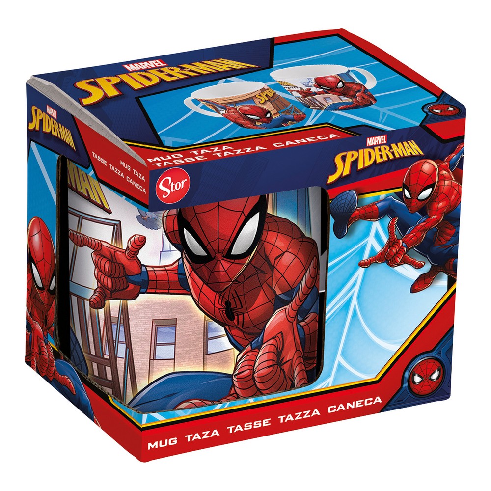 Mugg Spiderman Great Power Keramik Röd Blå (11.7 x 10 x 8.7 cm) (350 ml) - 2