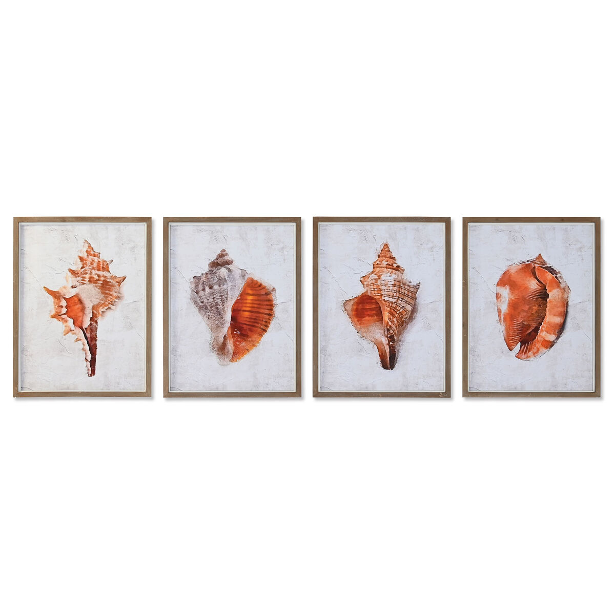 Tavla DKD Home Decor 50 x 2 x 65 cm (4 Delar)