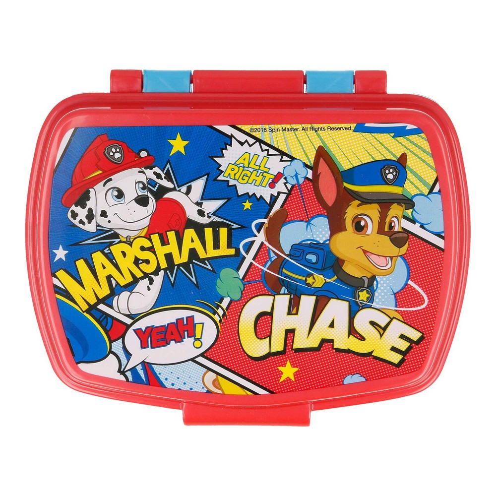 Smörgåslåda The Paw Patrol Friendship Röd Blå (17 x 5.6 x 13.3 cm) - 2